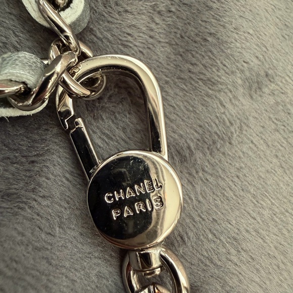 CHANEL Metallic Silver Star Crossbody Belt Bag - Picture 8 of 15